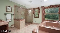 Shower and Jetted Tub.