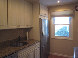 GRANITE COUNTER TOPS, STAINLESS STEEL APPLIANCES