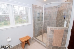 Custom shower in main bedroom bath