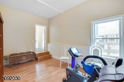 Fourth bedroom used as exercise room
