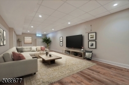 This large portion of the basement is perfect for large groups to entertain or for a quiet place to relax.
