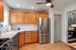 Lots of storage and stainless steel appliances!