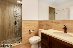 This bathroom can also be accessed from the recreation room