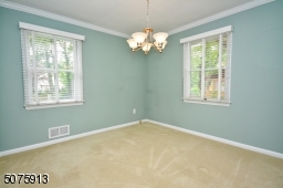 This bedroom was utilized as a dining room