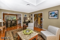 View into Dining Room showing Open Floor Plan