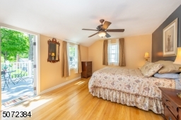 A beautiful bedroom with your own private balcony!