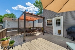 Large deck for entertaining or quiet time