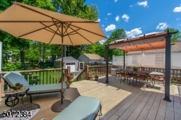 refinished deck, 2020