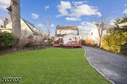 Leveled spacious backyard