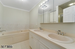 with jetted tub, double vanity