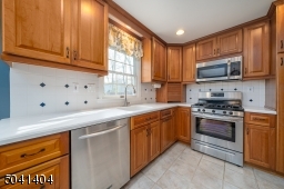 Kitchen with Stainless Steel appliances