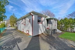 Parking area, small backyard