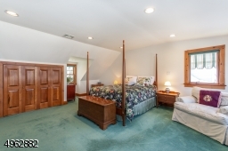 Plenty of closets in this supersized master bedroom
