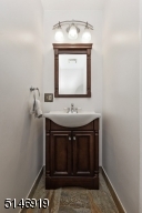 first floor new powder room