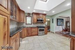 ceramic floors, granite counter tops