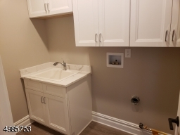 Second floor laundry room