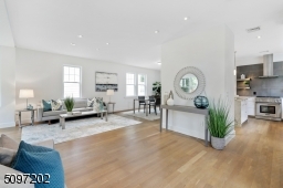 Soho art gallery effect with 9 ft high ceilings and pristine natural oak organically finished floors throughout.