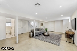 Basement floor concrete was polished with dustless diamond grinding equipment to provide a clean and mechanical profile creating an enhanced uniform appearance. Walkout Basement with Mud Room.