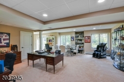 22' x 20'3" Recessed lighting, wall to wall patterned carpet
