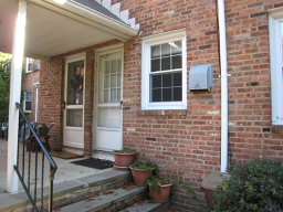 COVERED REAR ENTRY WITH NEARBY PARKING