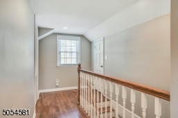 Hardwood floors throughout the second floor.