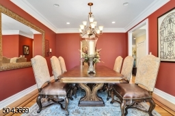 Elegant formal dining room