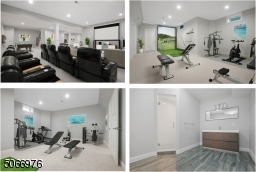 Virtual Staged. There is plenty of room for a media room, ping pong & billiards plus a home office & gym.  A fifth Full Bathroom completes this expansive level.
