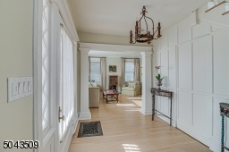 Paneled Privacy Wall with Hidden Door