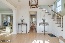Gracious & Inviting with Access to a Coat Closet, Powder Room & Kitchen