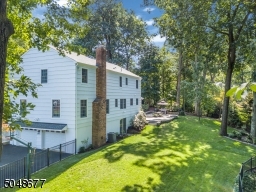 Yard fully fenced