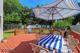 Fully fenced; mature trees provide privacy