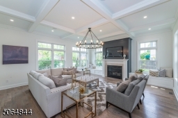 Surrounded by windows this wonderful space has bench seating as well as large open room for lots of seating.