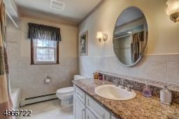 Main bath has a deep tub 20" x 60" x 30" and shower.