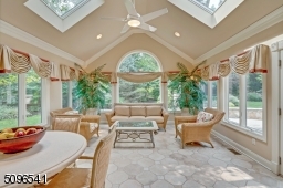 Absolutely my favorite room in this home! You'll love the high ceilings, skylights, and the open sunny feeling you get when you are in this room.