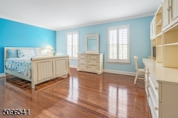 All of the bedrooms are generous in size.