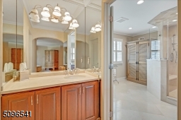 Master bathroom extension, adjacent to the huge walk in custom closet.