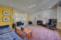 Mid Century Fireplace