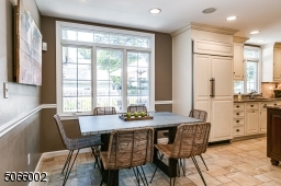 Breakfast Nook with Large Windows.