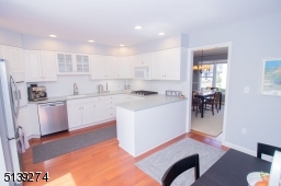 This eat-in kitchen located right off the Dining Room