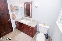 Convenient Linen Closet located in bathroom