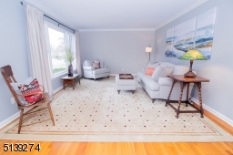 Beautiful wood floors and spacious room.