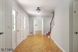 Parkay floors and decorative molding.
