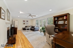 2nd Wood Burning Fireplace in Family Rm