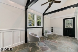 With cathedral ceilings