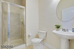 Ground floor bathroom with stall shower