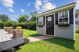 Deck and shed
