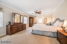 Primary BR has 3 closets and full bath.