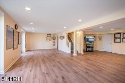 Ground level basement has new Mannington vinyl tile floors