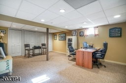 There is also a full bathroom on the floor.