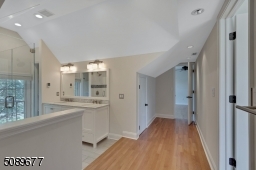 Heated floors! This bathroom not only has heated floors but two sinks with plenty of counterspace. The closets are cedar closets and perfect for clean storage which is easy to access.